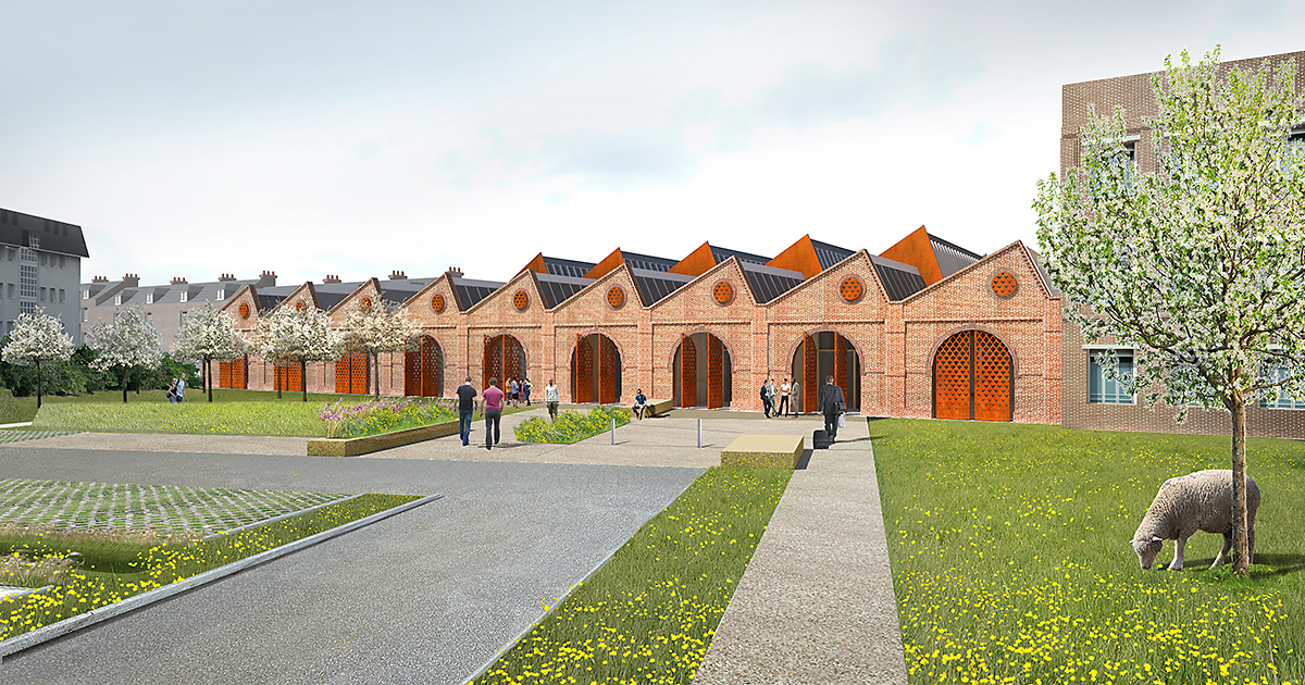 Pépinière d’entreprises et espaces de coworking sur l’ex-site Sanchez Pépinière d’entreprises et espaces de coworking sur l’ex-site Sanchez Lisieux (14)