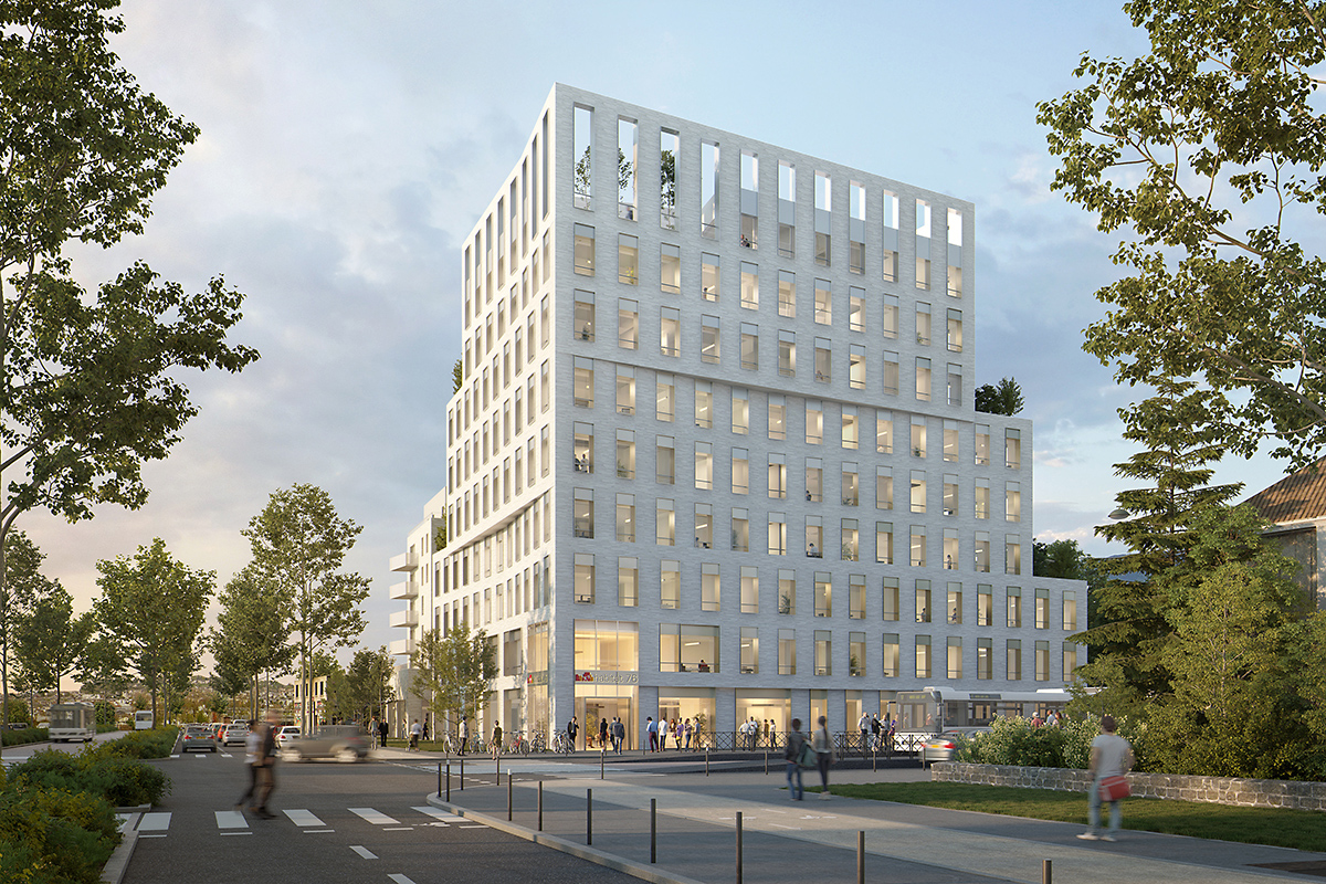 Futur siège d’Habitat 76 et 65 logements collectifs Rouen (76)