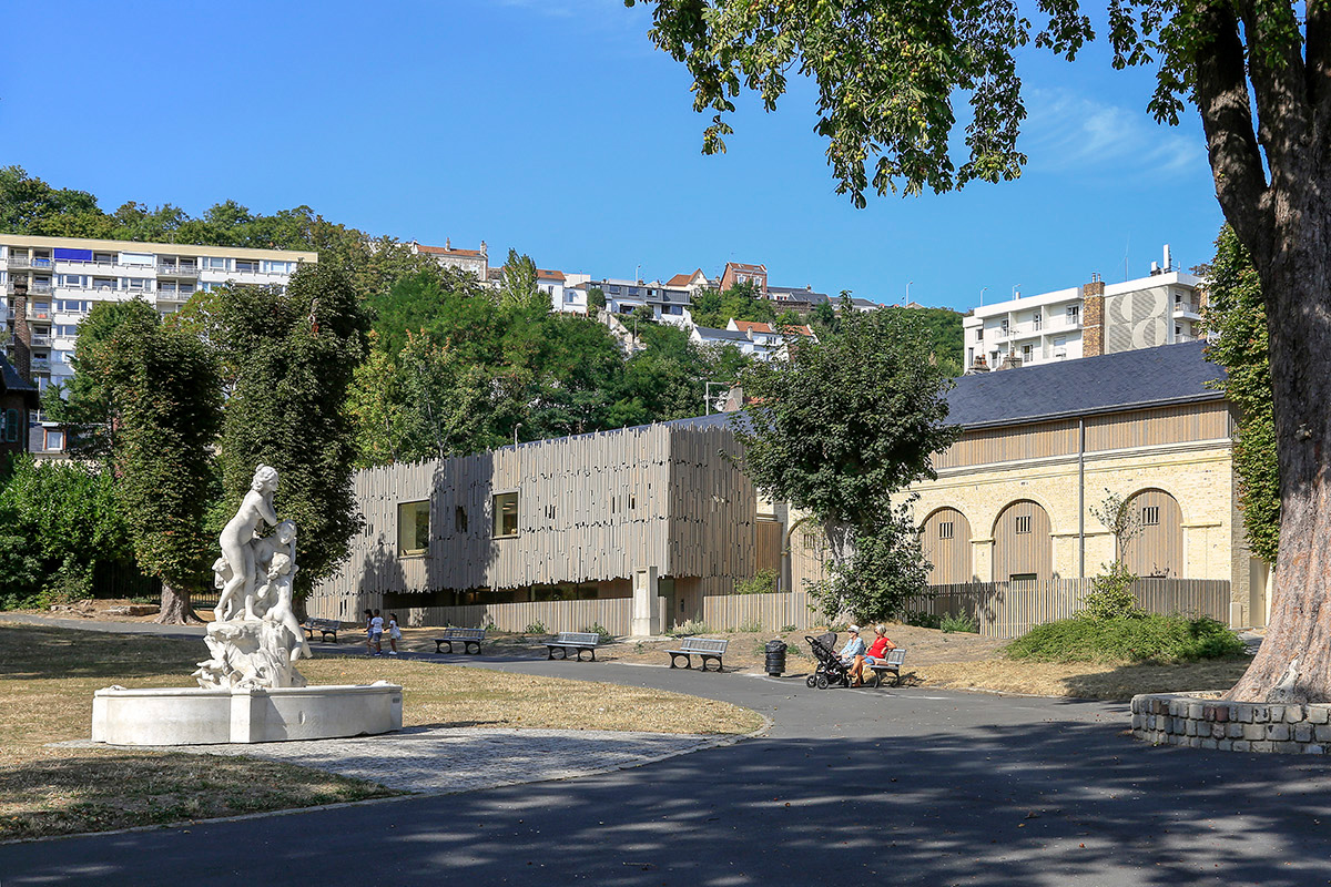 Crèche du square Grosos Le Havre (76)